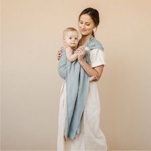NWOT · Wildbird Linen Ring Sling Baby Carrier in Owl/Rose Gold